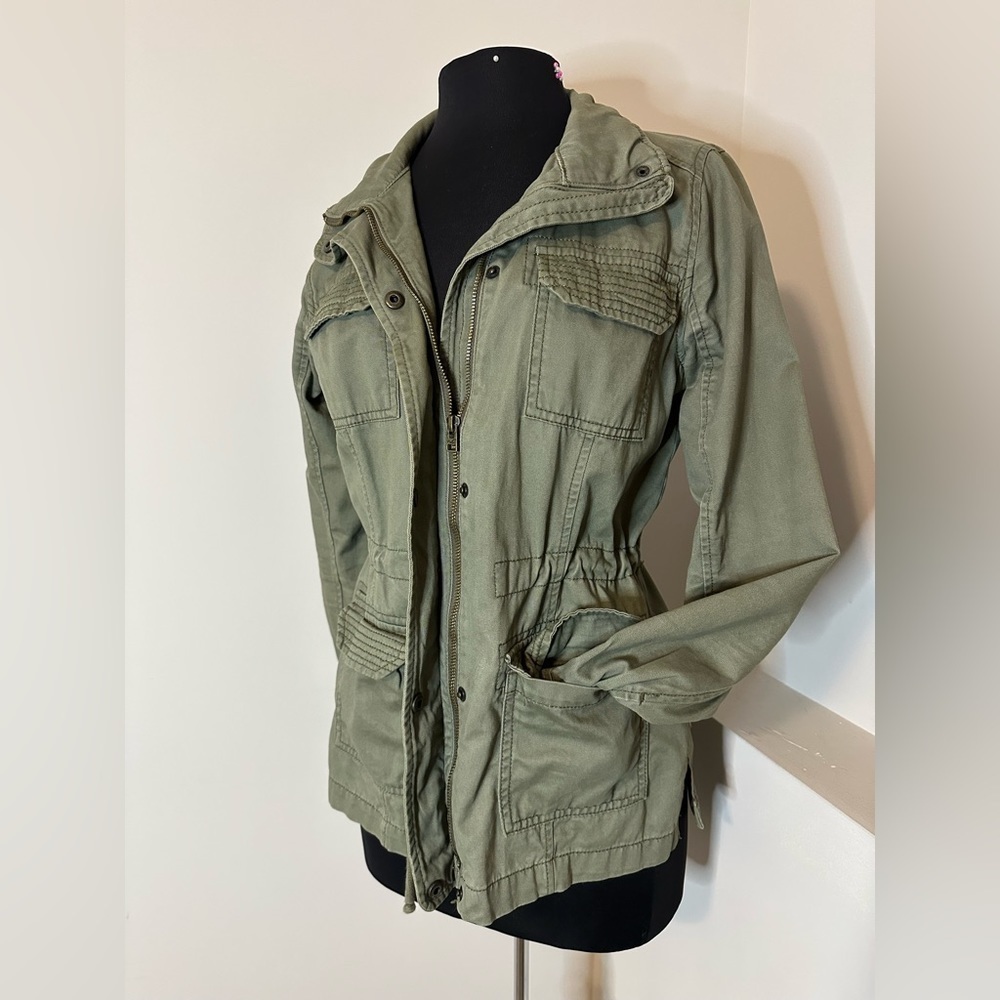Hollister Khaki Utility Jacket - Picture 8 of 9